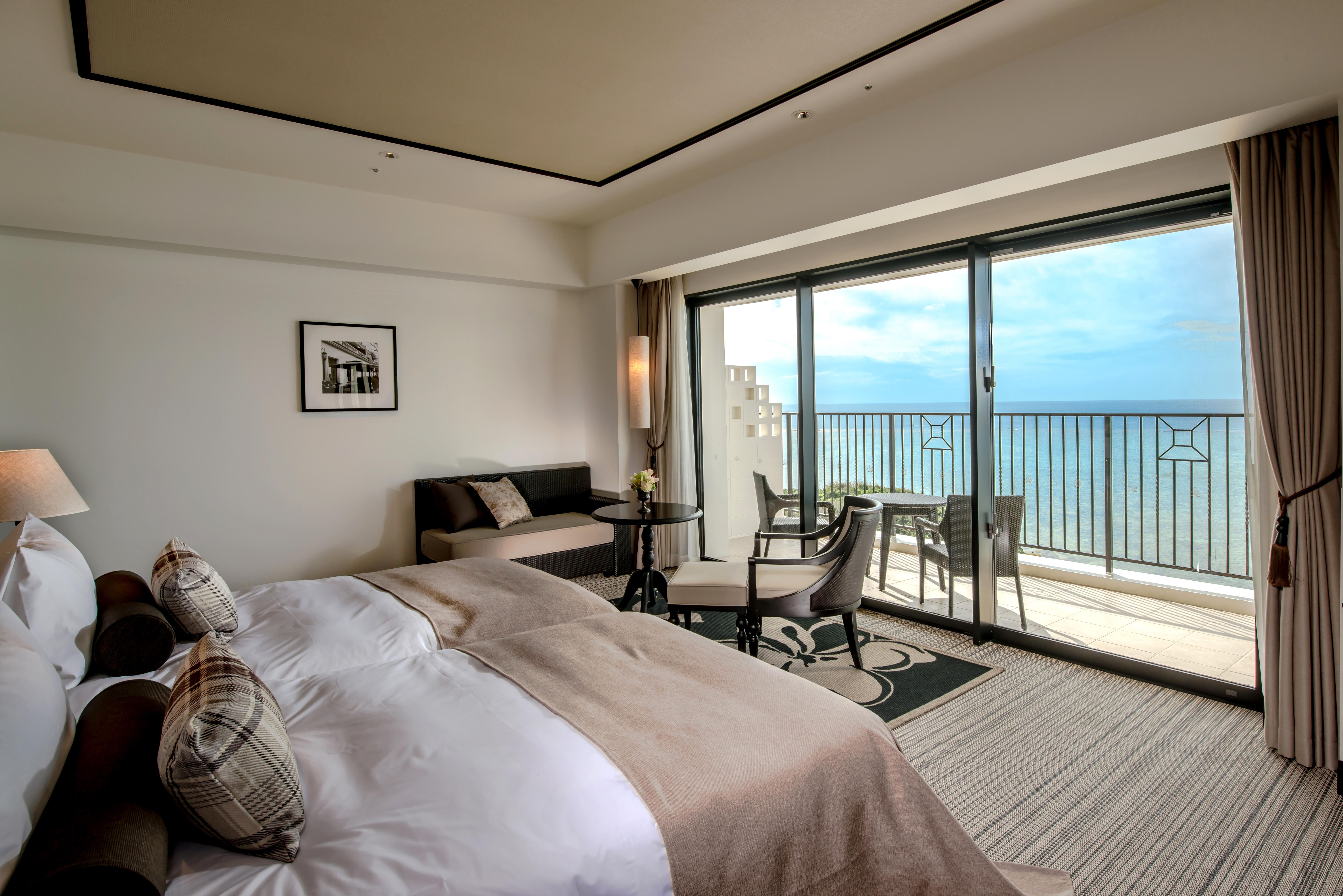 אונה Hotel Monterey Okinawa Spa & Resort מראה חיצוני תמונה Deluxe Ocean View Room